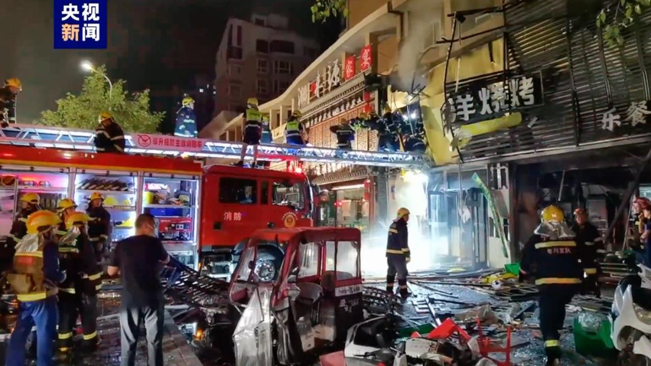 At least 31 people were killed in a gas explosion in a restaurant in China  outside