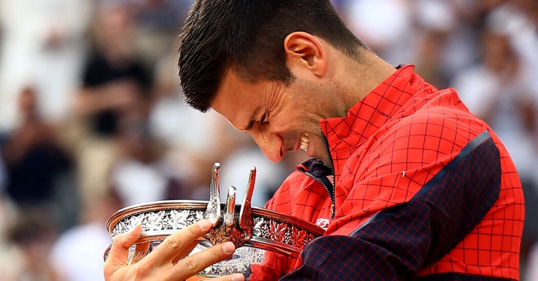 Novak Djokovic wins the French Open and his 23rd Grand Slam title