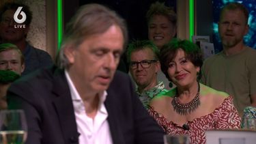 Liesbeth van Dijk guest on Marcel en Gijs talk show