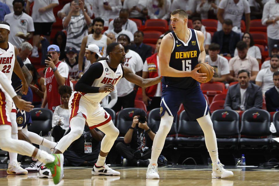 The Nuggets ran away with Game 4 late Friday night in Miami to take a 3-1 lead in the NBA Finals.