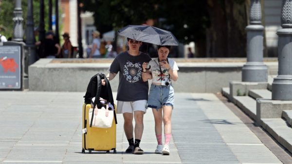 A sweltering weekend in Southern Europe, and the region heats up quickly