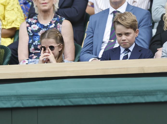 Princess Charlotte and Prince George