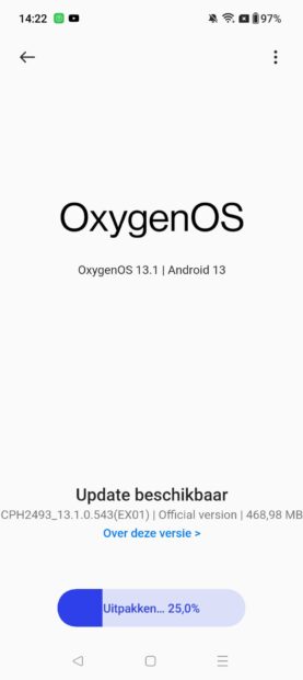 OnePlus Nord 3 update