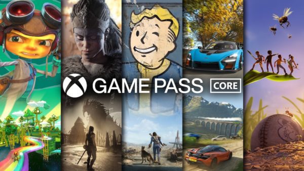 Officially announced Xbox Game Pass Core