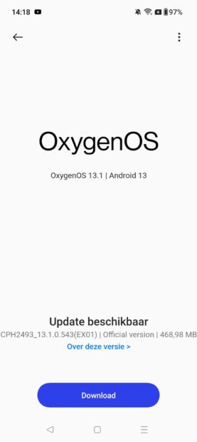 OnePlus Nord 3 update