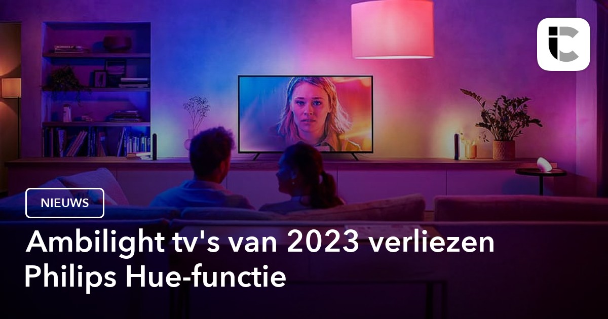 Philips Ambilight TVs from 2023 lose Philips Hue functionality