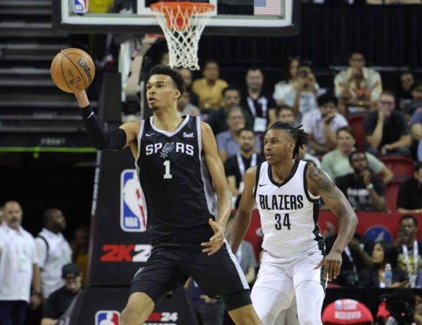 Victor Wimpanyama scored 27 points in Game 2 of the NBA Summer League