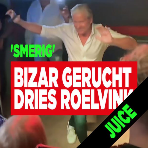 Weird Rumor About Dries Roelvink: “Disgusting”