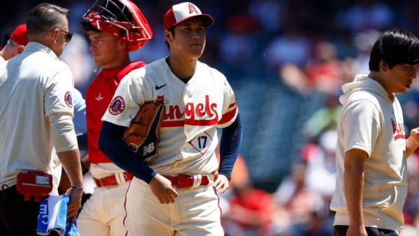 Shuhei Ohtani reaches point 44, then leaves the hill due to arm fatigue
