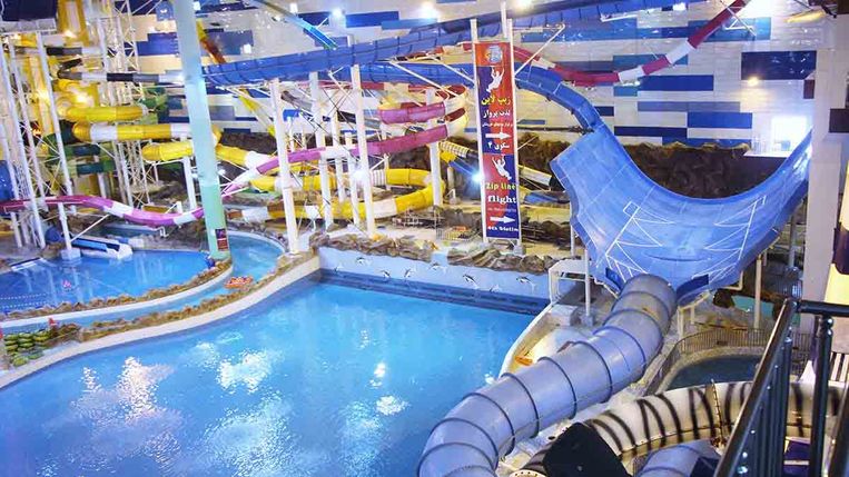 A huge water park in Iran has been closed because women ignored a strict dress code