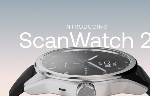 New ScanWatch 2 — a hybrid smartwatch for heart health