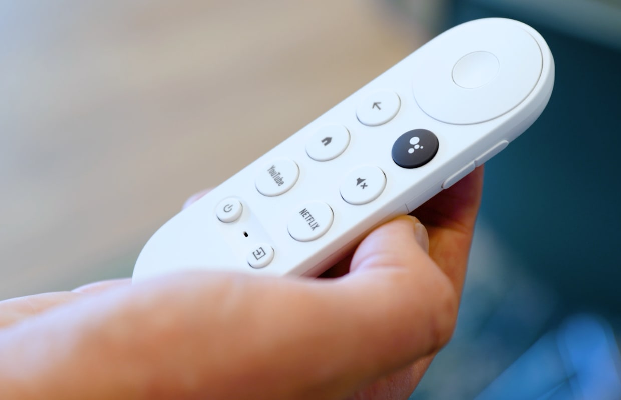 "Chromecast with Google TV gets a new remote"