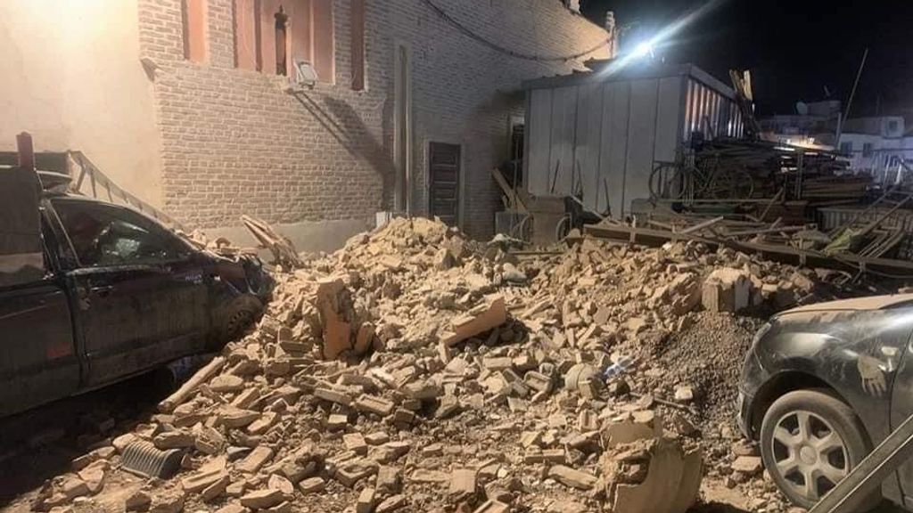 Hundreds of people were killed in a strong earthquake in Morocco