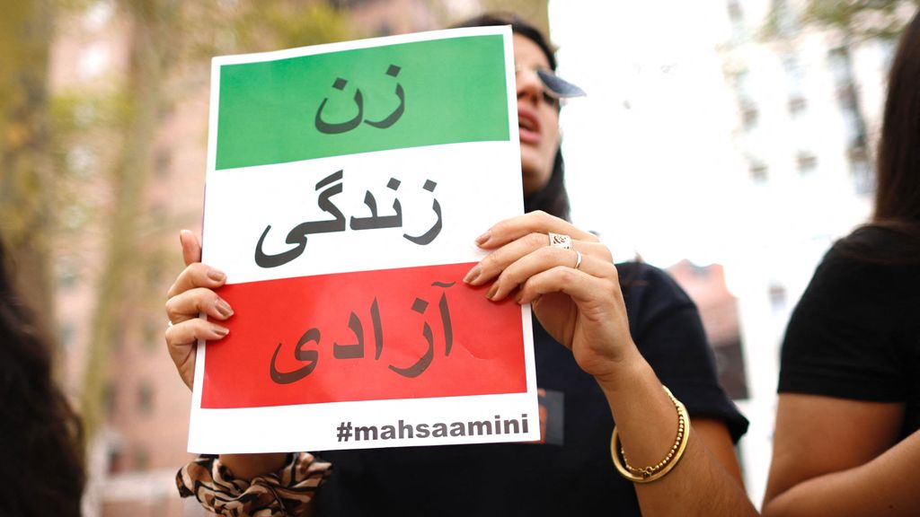 Iranian security forces intervene in protests on the anniversary of Mahsa Amini's death