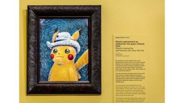 Chaos in the Van Gogh Museum due to Pokemon cards