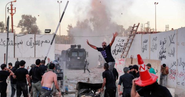 18 policemen who did not intervene during the storming of the Swedish embassy in Iraq were sentenced to prison  outside