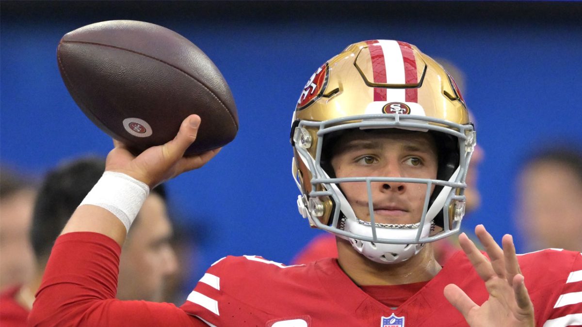 49ers QB Brock Purdy takes responsibility for errant passes in win against Rams - NBC Sports Bay Area and California