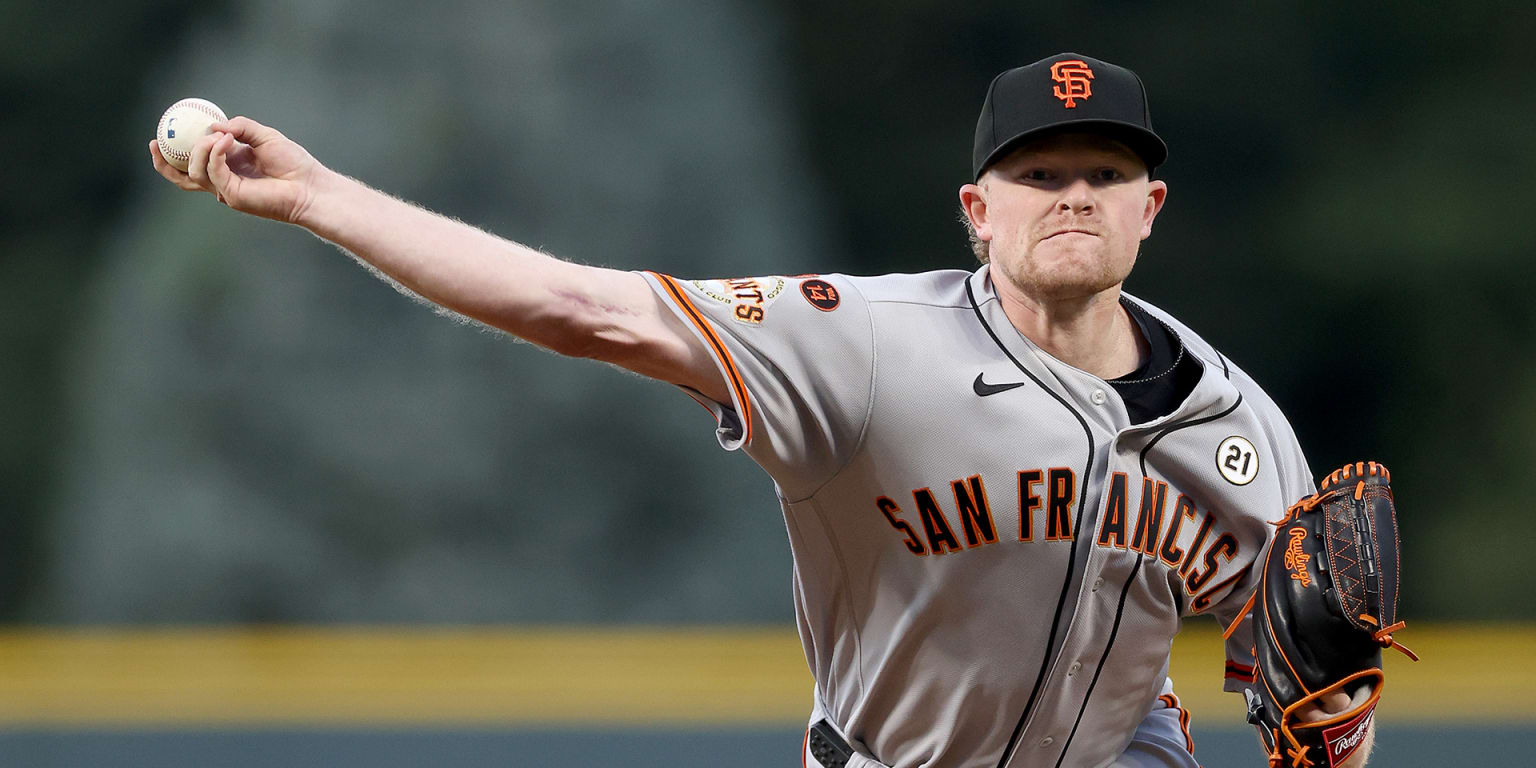 Logan Webb went eight innings in the Giants' loss to the Rockies