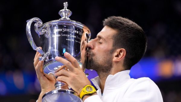 Novak Djokovic beat Daniil Medvedev to win the US Open men’s final, extending his record of Grand Slam titles to 24.