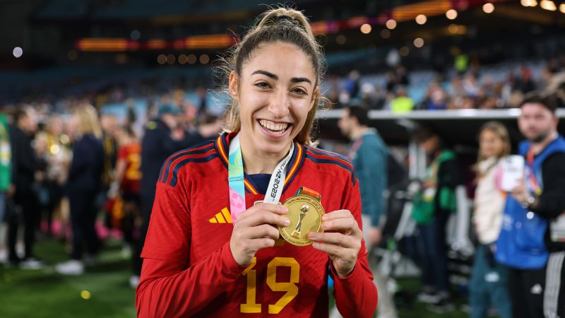 Olga Carmona: Spanish star 'furious' that Luis Rubiales' unwanted kiss marred Women's World Cup win