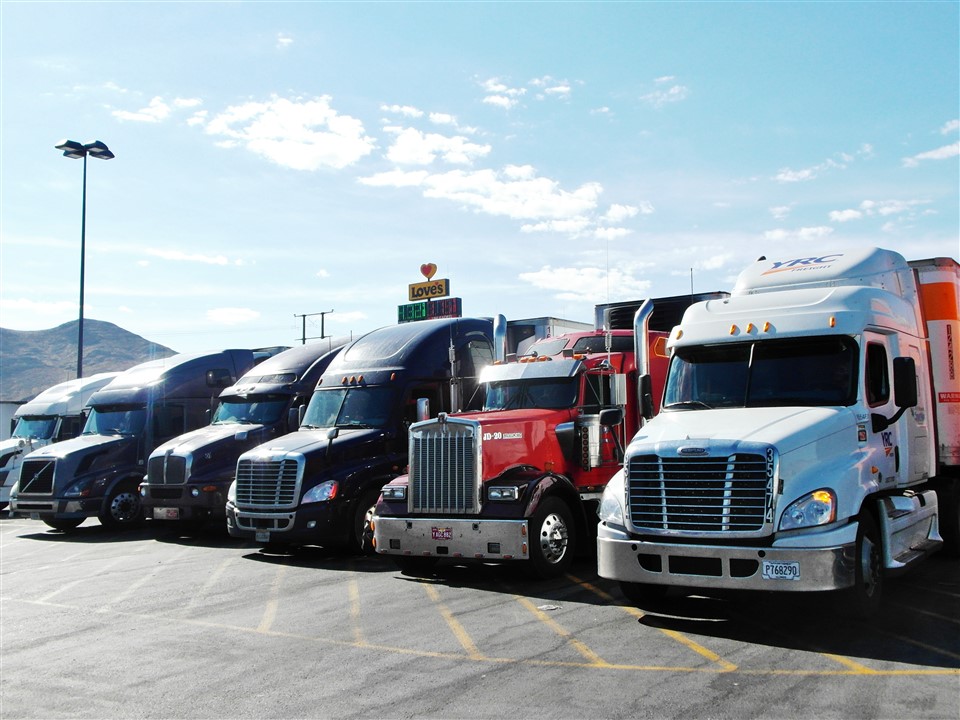 Parking problems for trucks are also huge in America