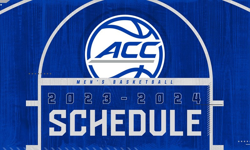 The ACC announces 2023-24 men's basketball conference schedule