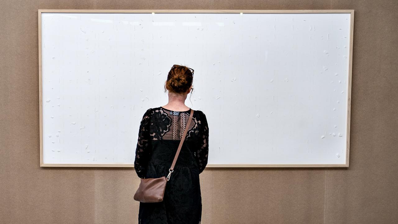 The Danish artist must pay the museum to provide the blank canvases  outside