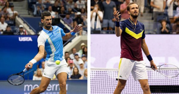 The US Open men’s singles final we only half expected: Djokovic vs. Medvedev