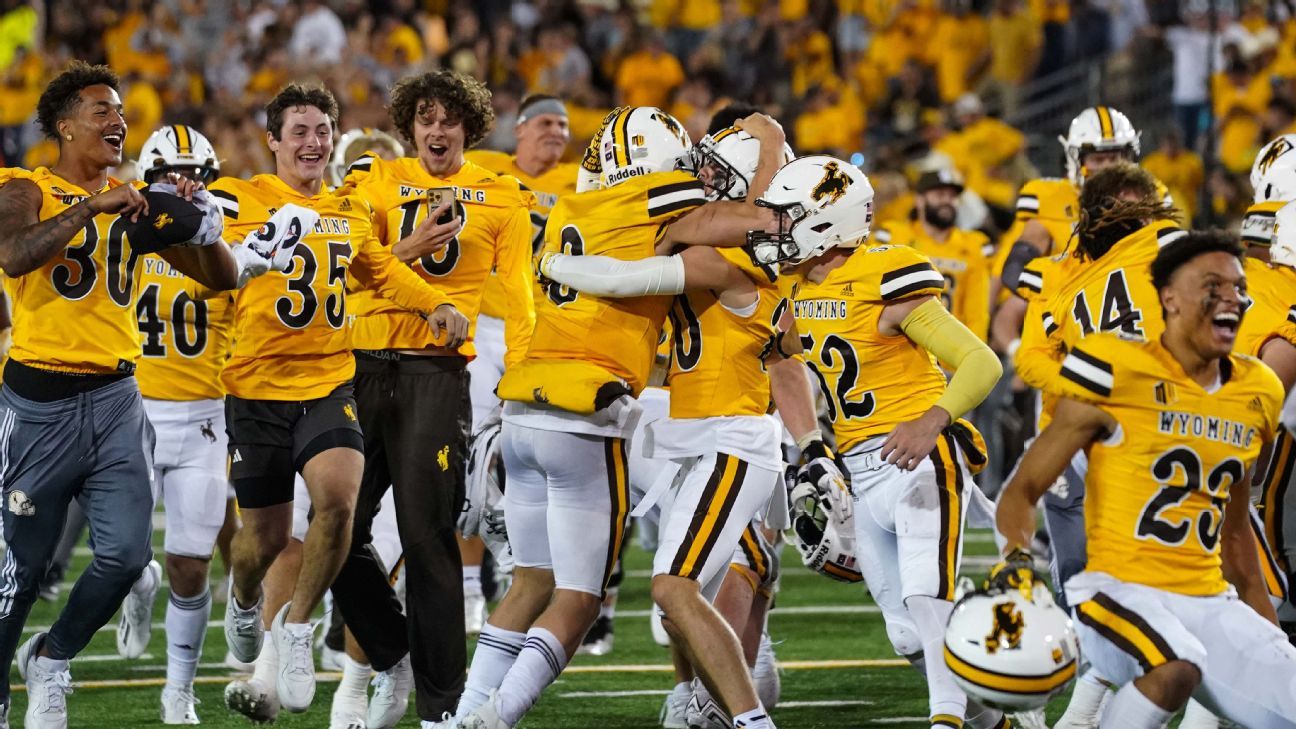 'They'll fold': Confident Wyoming upsets Texas Tech