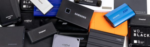 Crucial, Kingston, Samsung, Transcend, WD – External SSDs