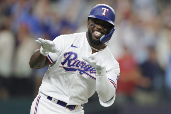 The Rangers completed the sweep eliminating the Orioles and Astros within one win of the ALCS