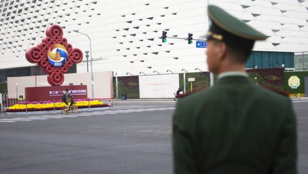 On the anniversary of Xi’s new Silk Road, guests have little problem with Putin