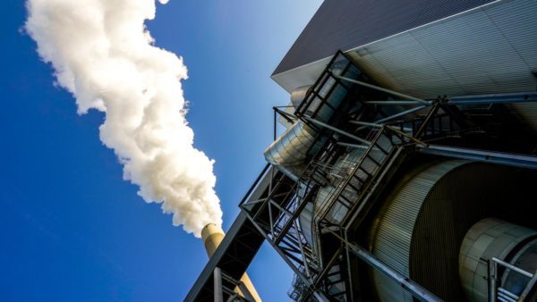 Cold weather and Russian gas shortages force the Germans to build a coal-fired power station  outside