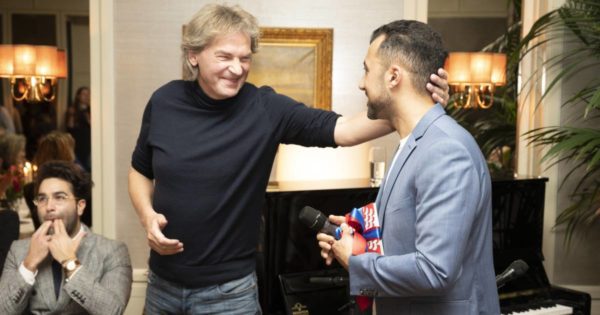 Matthijs van Nieuwkerk is slowly coming back: after the book presentation of Eus now also the CD presentation Anouk |  Displays