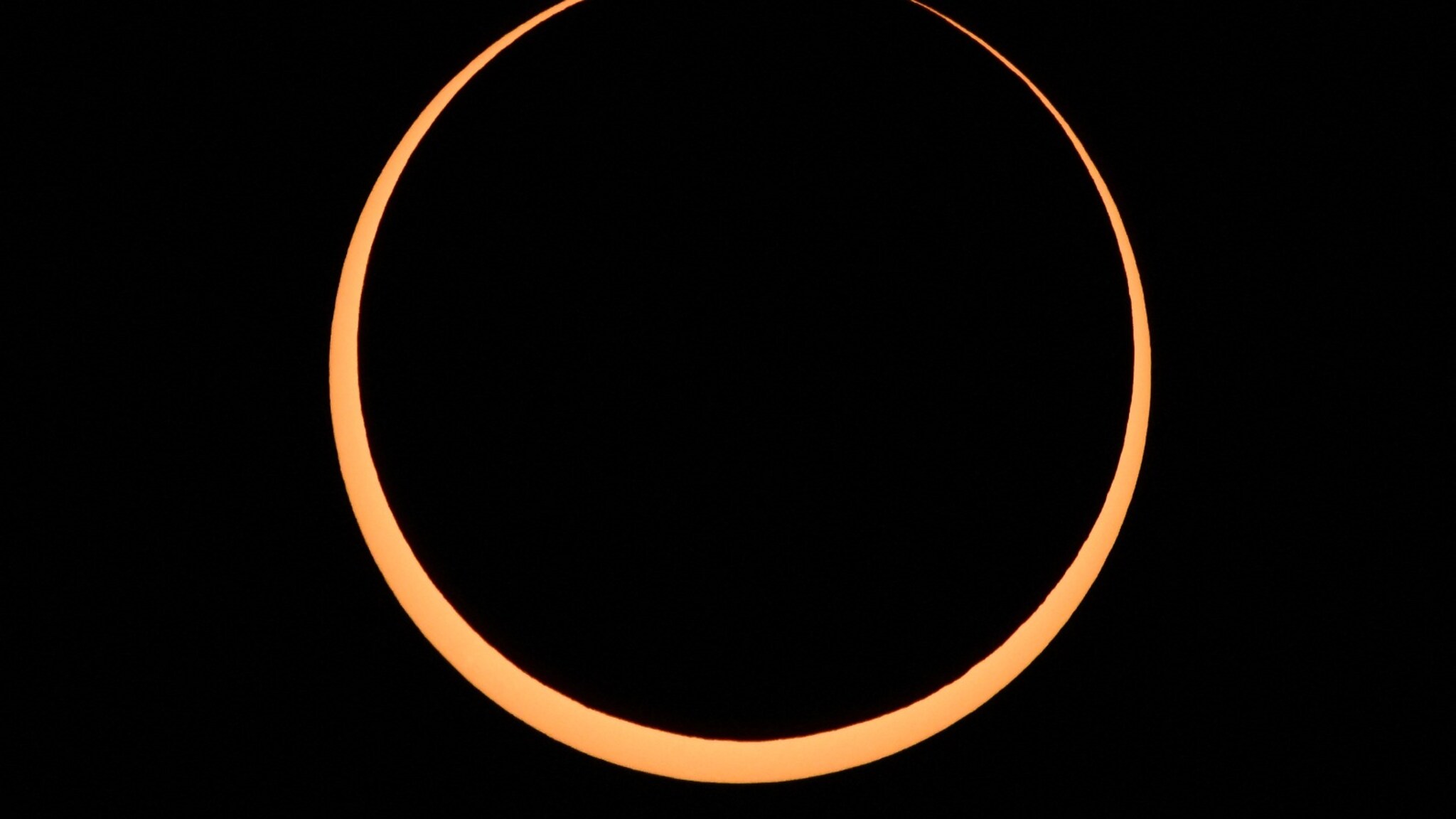 “Ring of Fire”: An eclipse clearly visible over North and South America