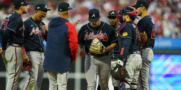 The Braves allowed six homers in the Phillies’ loss in Game 3 in the NLDS