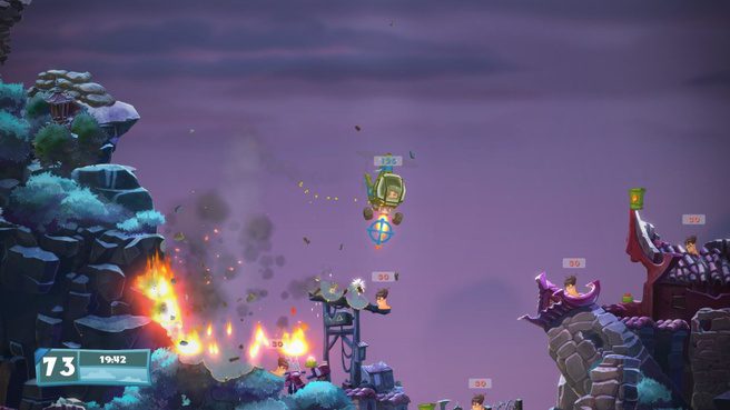 Worms Battlegrounds + Worms: Weapons of Mass Destruction, PlayStation 4