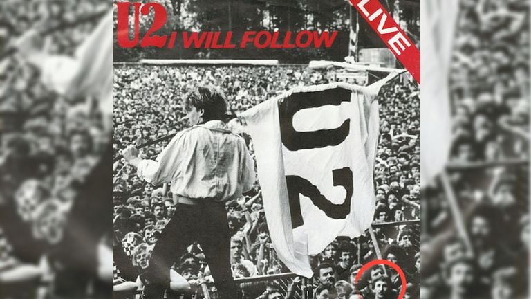 U2 cover, with Mark Steckenberg in the lower right circle. 