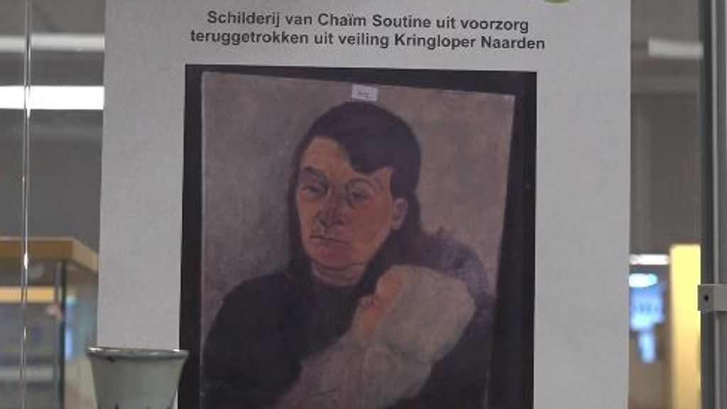 Thrift store Naarden is concerned about a painting that might be valuable