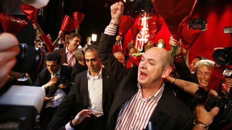 In the 2006 elections, the Socialist Party, led by Jan Marinissen, was the big winner: the party's number of seats rose from 8 to 25 seats (Photo: ANP).