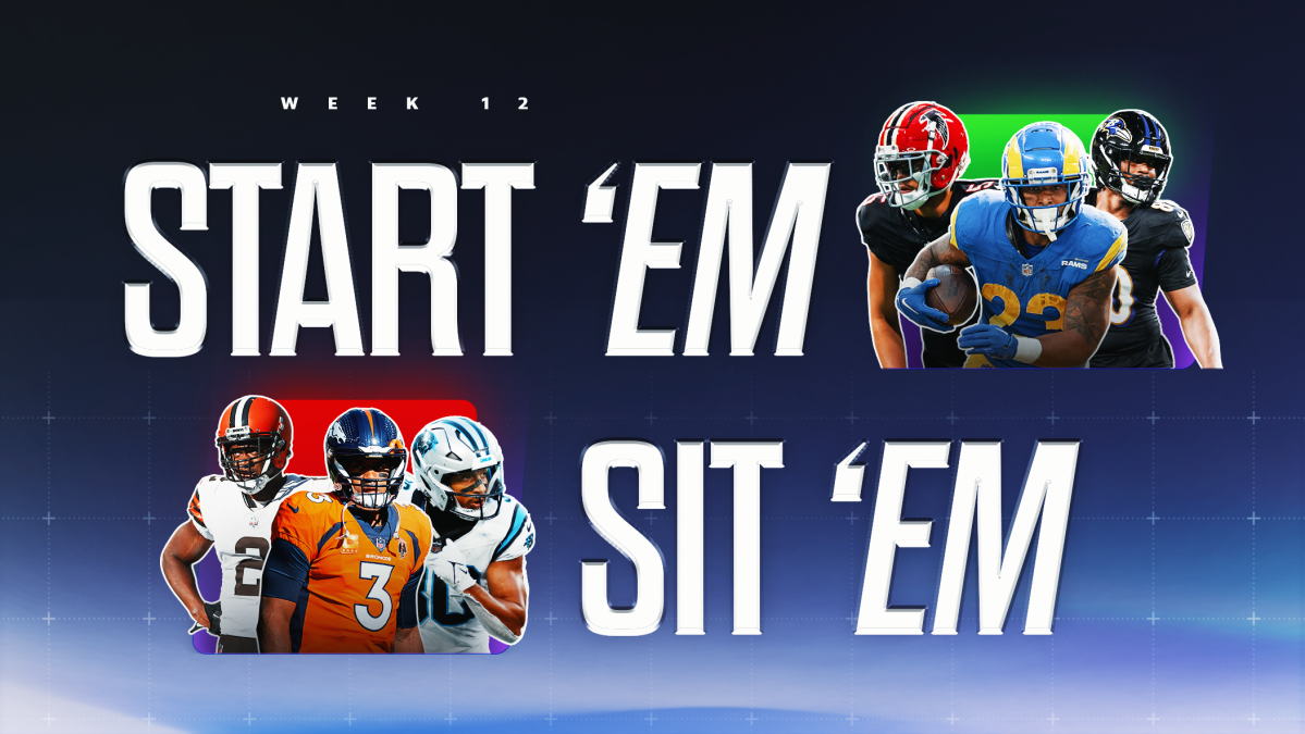 Fantasy Football Week 12 Start ‘Em Sit ‘Em