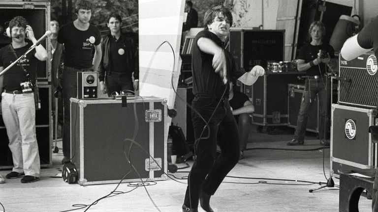 U2 at the Pinkpop concert in 1981 (Photo: ANP)