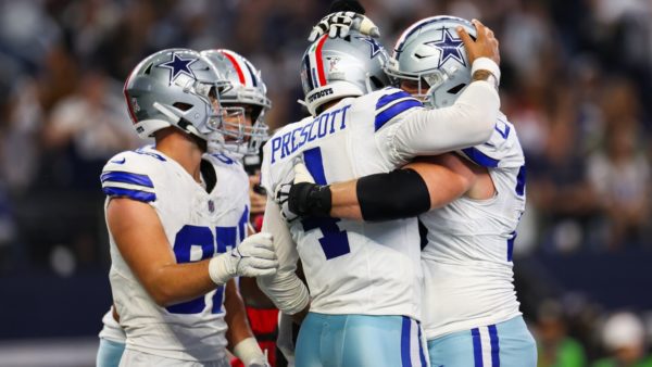 The Cowboys beat the Giants again, winning 49-17 with 640 yards of offense.