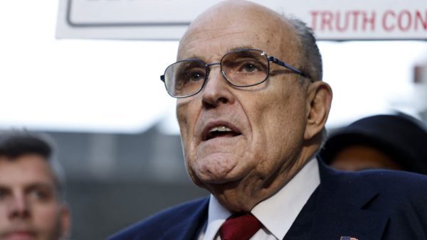 Former Trump lawyer Rudy Giuliani files for bankruptcy after huge fine