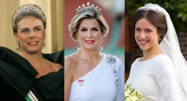Máxima has never worn these orange crowns before