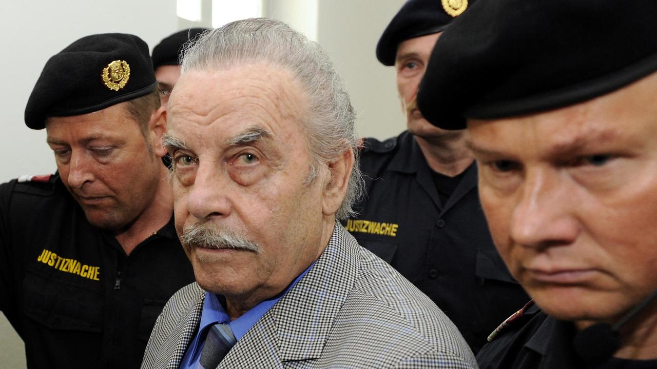 Josef Fritzl, who held his daughter captive and raped her for 24 years, is released  outside