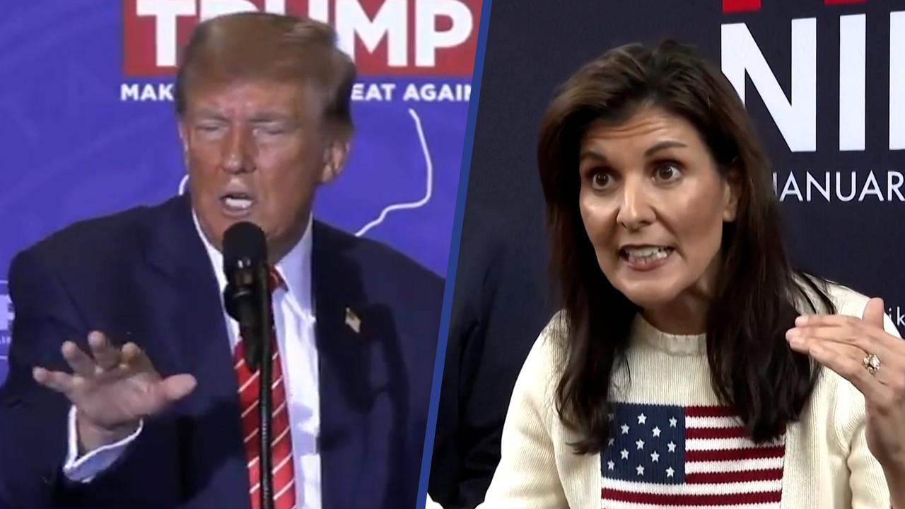 Beeld uit video: Presidentskandidaat Nikki Haley valt Trump aan op leeftijd