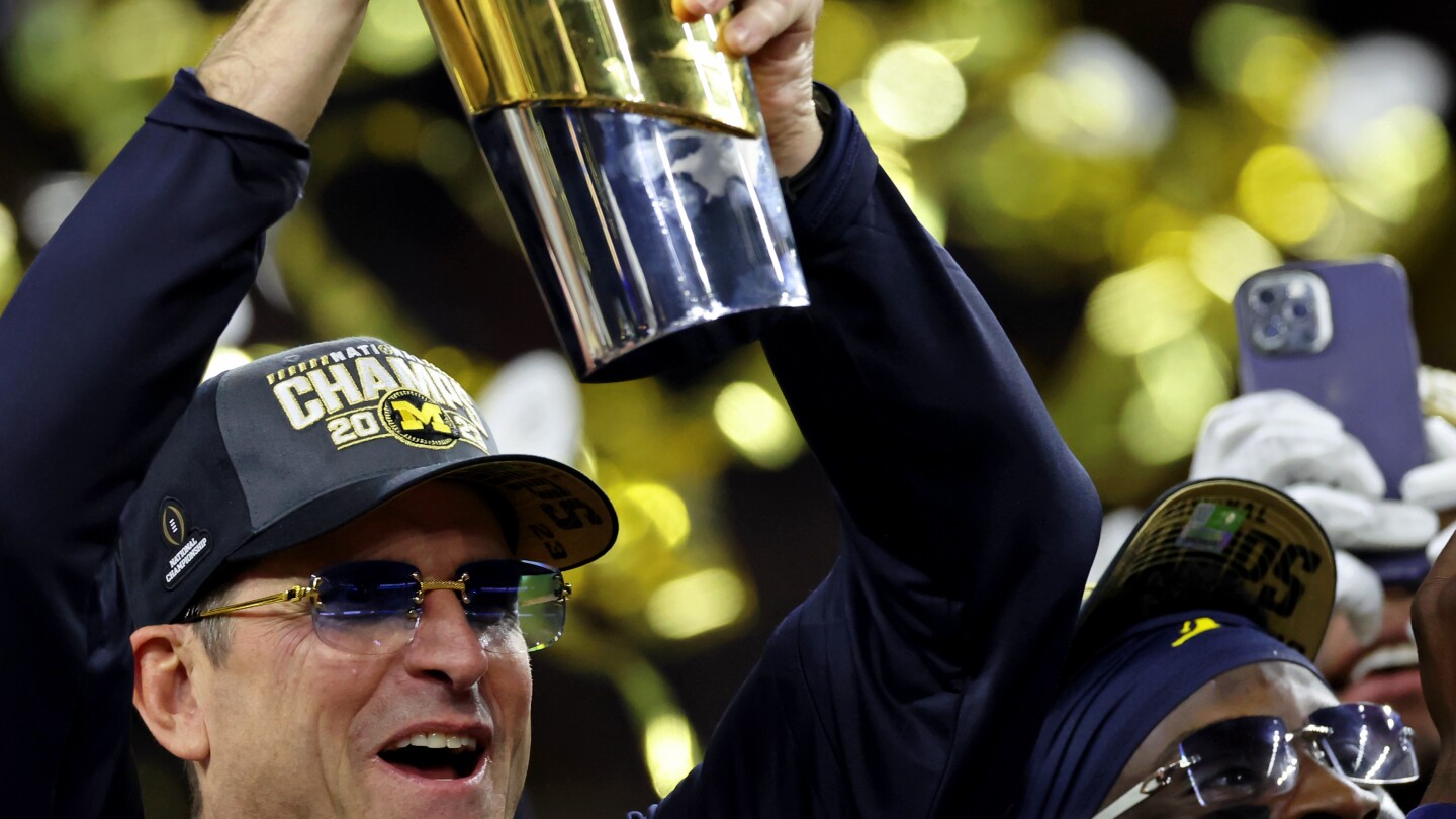 Jim Harbaugh on the future: ‘I just want to enjoy this’