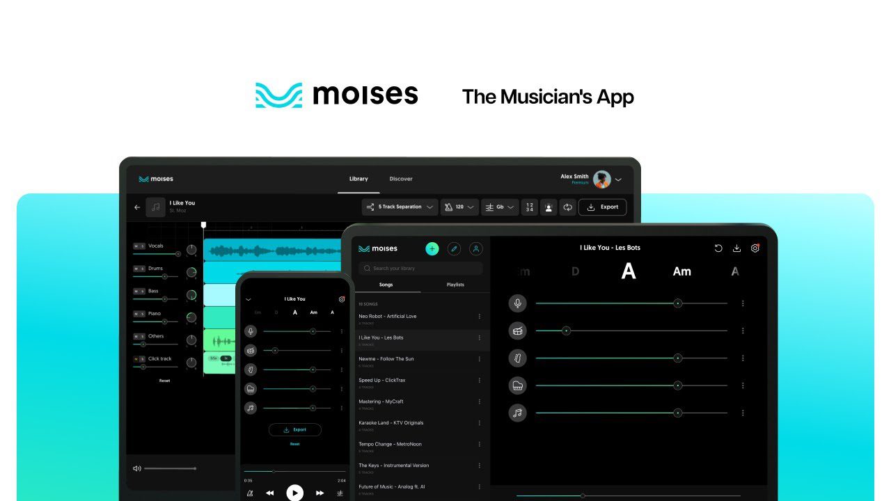 Moises - musician application