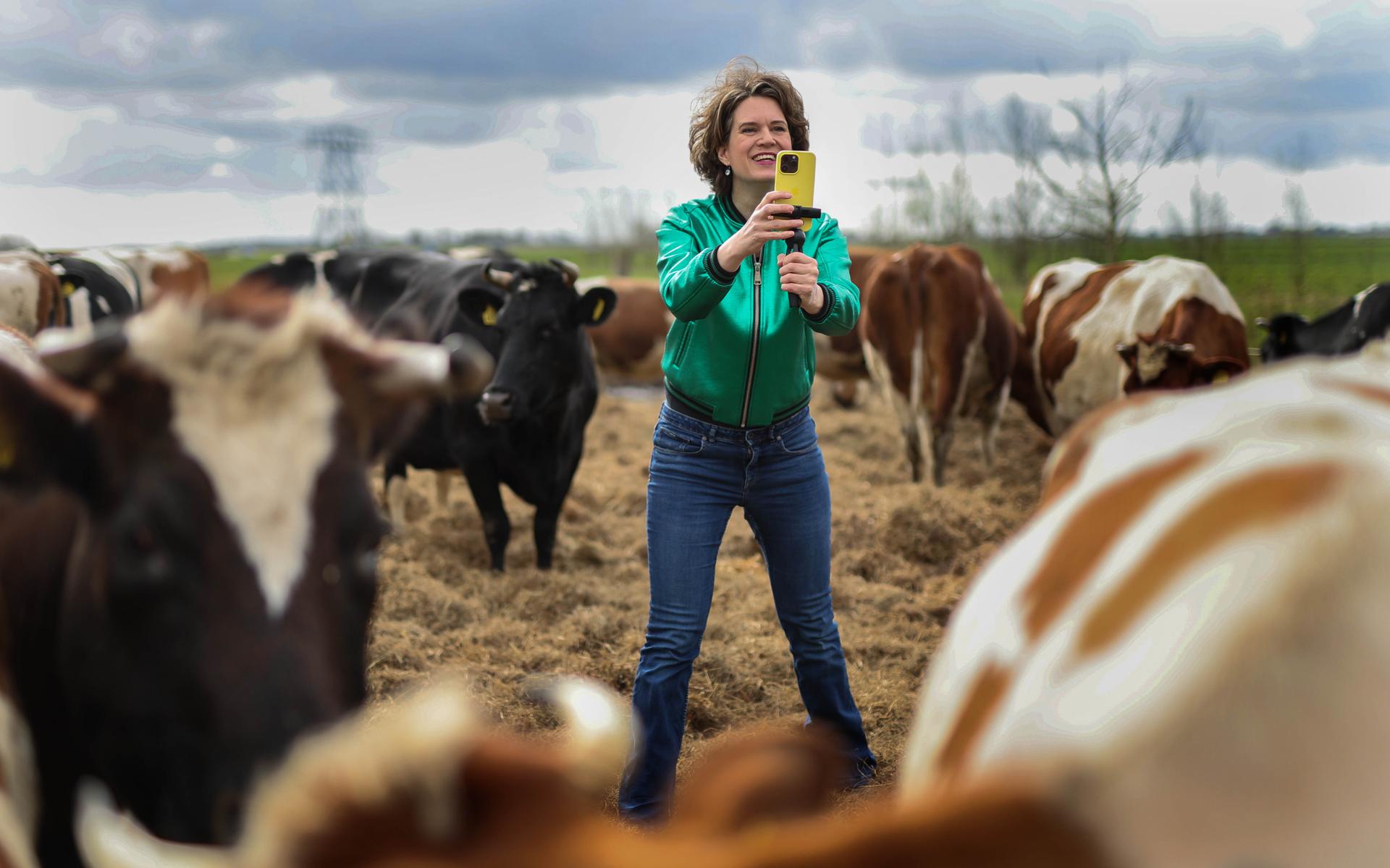 Workum’s Geertje Algera is a pioneer in smartphone photography.  “I learned to deal with things on the farm.”